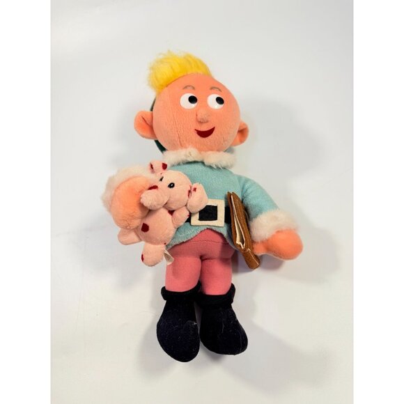 Hermey Elf Dentist Stuffkins Plush Toy w Tag 1999 Rudolph Island of Misfit Toys - Picture 2 of 16